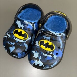 Batman Crocs - Toddler size 8C